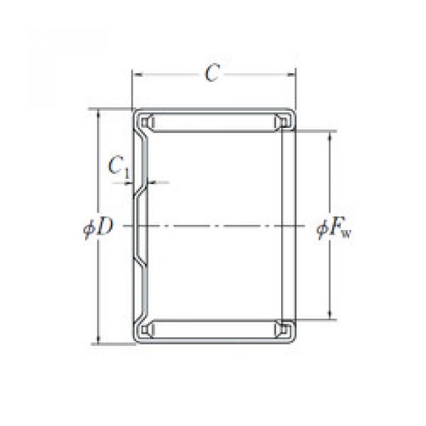 المحامل MF-5520 NSK #1 image