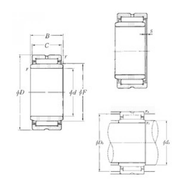 المحامل MR405228+MI-314028 NTN #1 image