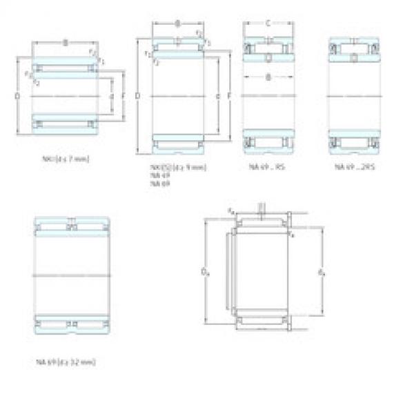 المحامل NA4876 SKF #1 image