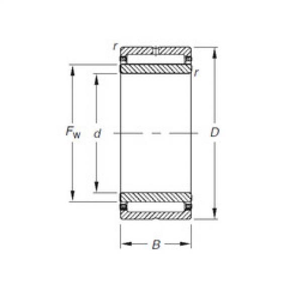 المحامل NKJ38/20 Timken #1 image