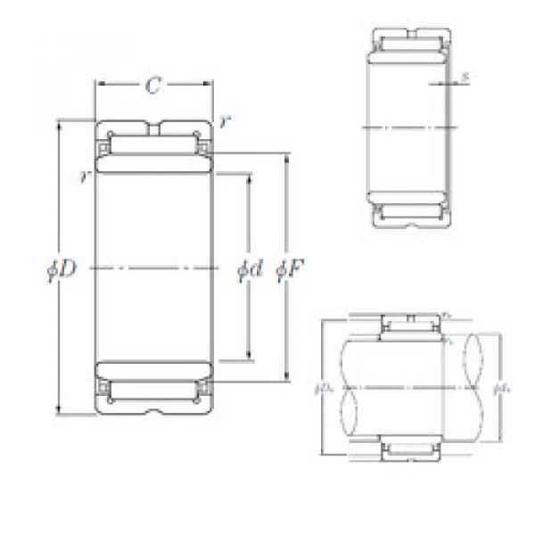 المحامل NA4908R NTN #1 image