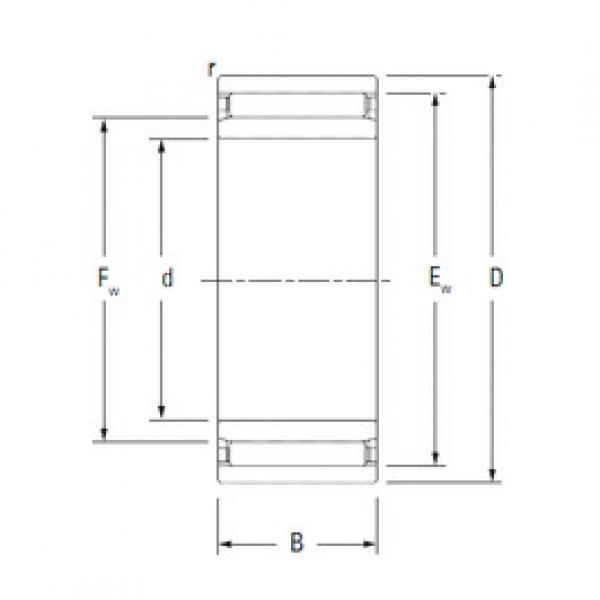 المحامل NAO25X42X16 KOYO #1 image