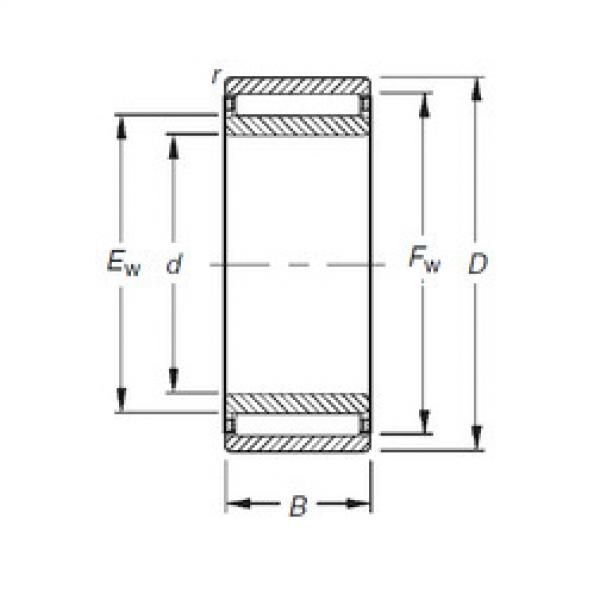 المحامل NAO25X40X26 Timken #1 image