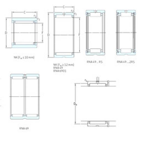 المحامل RNA4903 SKF #1 image