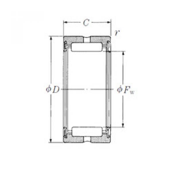 المحامل RNA49/42TT NSK #1 image