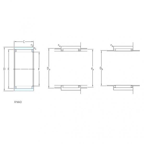 المحامل RNAO25x37x16 SKF #1 image