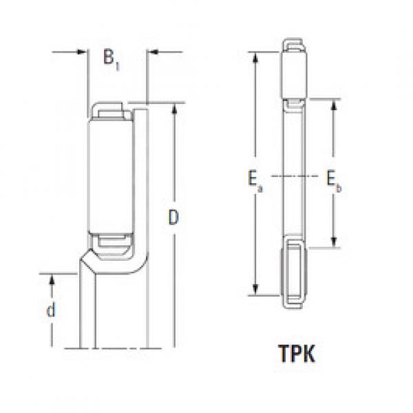 المحامل TPK1832L KOYO #1 image