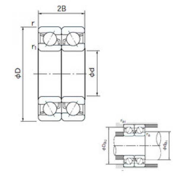 المحامل 7220CDB NACHI #1 image