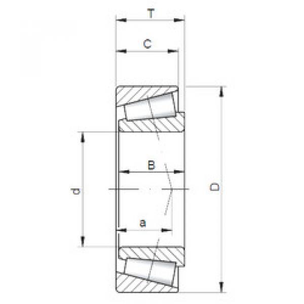 المحامل LM451345/10 CX #1 image