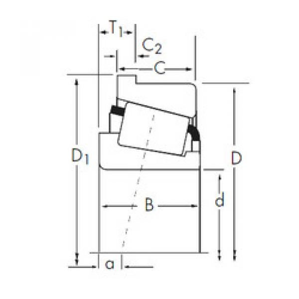 المحامل X32311M/Y32311RM Timken #1 image