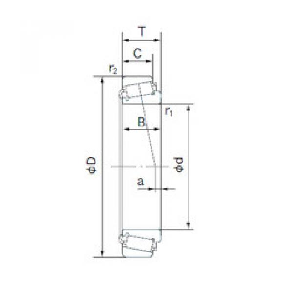 المحامل M224749/M224710 NACHI #1 image