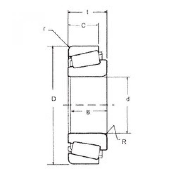 المحامل LM603049/LM603014 FBJ #1 image