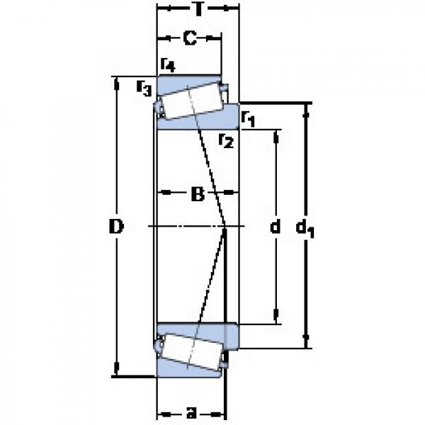 المحامل M 268749/710 SKF #1 image