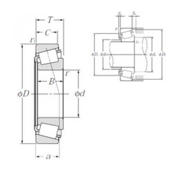 المحامل 4T-33005 NTN #1 image