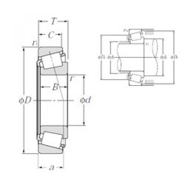 المحامل 4T-05079/05185 NTN #1 image