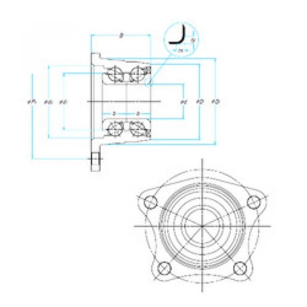 المحامل ZA-28BWK12-Y-CP4*01 NSK #1 image