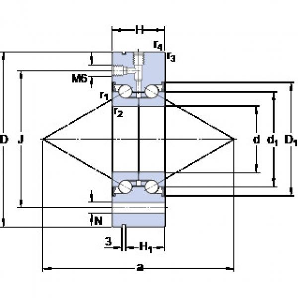 المحامل BEAM 050115-2RS SKF #1 image