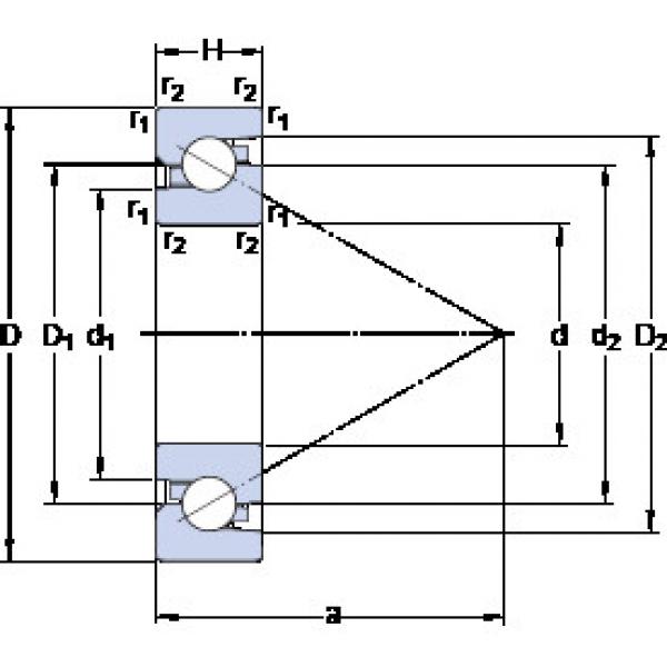 المحامل BSD 4072 C SKF #1 image