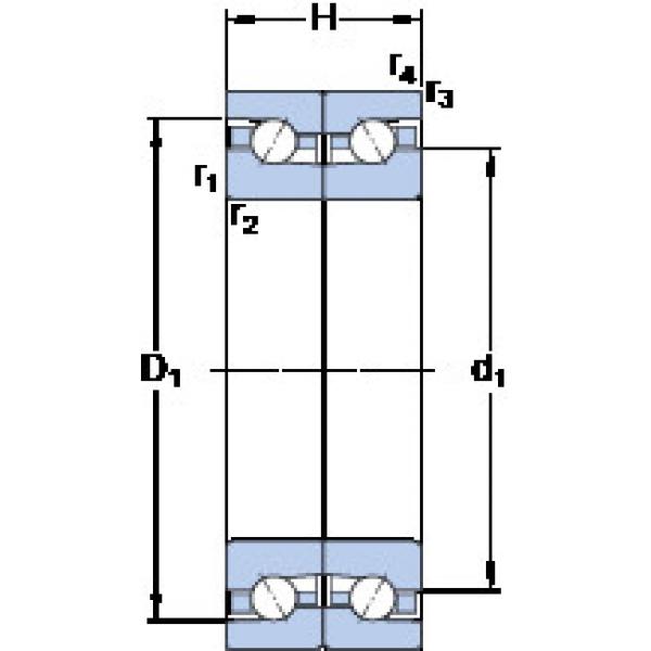 المحامل BTM 60 BTN9/P4CDB SKF #1 image