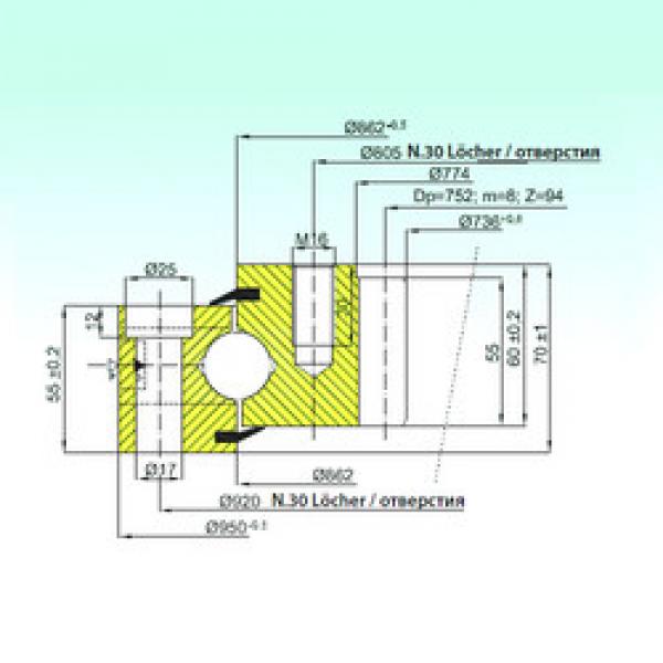 المحامل ZB1.25.0862.201-1SPTN ISB #1 image