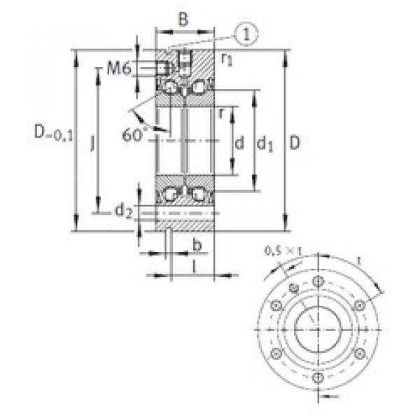 المحامل ZKLF1255-2Z INA #1 image