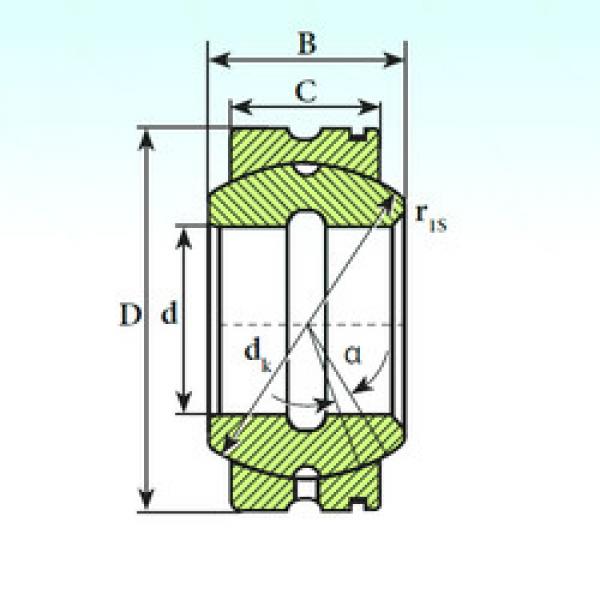 المحامل GE 100 XS K ISB #1 image