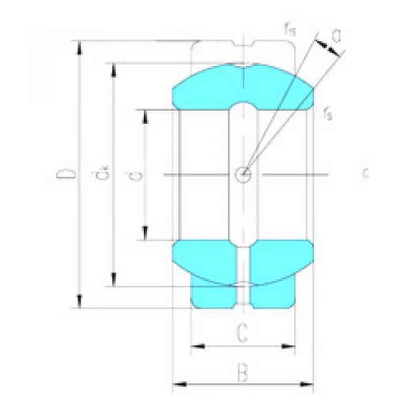 المحامل GEZ38ES-2RS LS #1 image