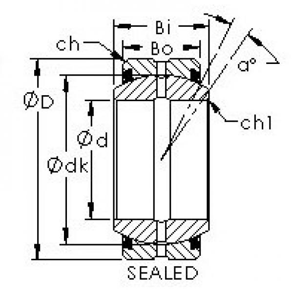 المحامل GEG280ES-2RS AST #1 image