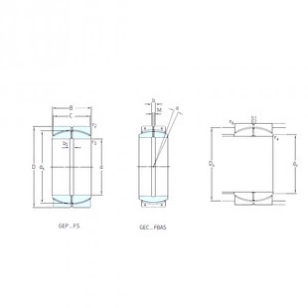 المحامل GEC380FBAS SKF #1 image