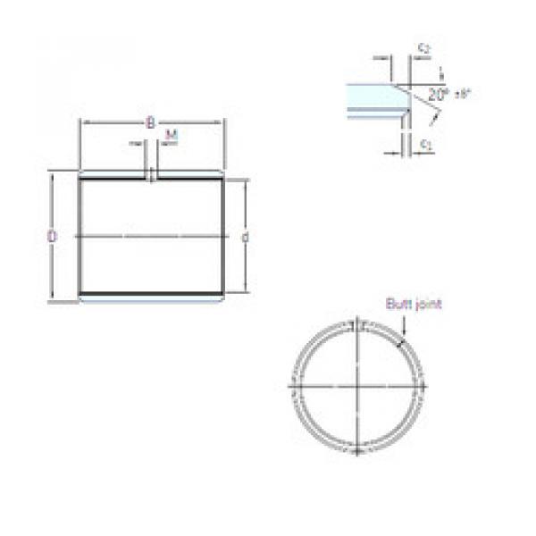 المحامل PCM 182015 M SKF #1 image