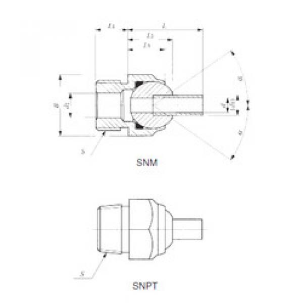 المحامل SNPT 1/4-40 IKO #1 image