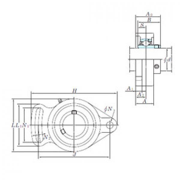 المحامل UCFA211-32 KOYO #1 image