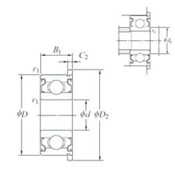 المحامل WMLFN7011 ZZ KOYO #1 image