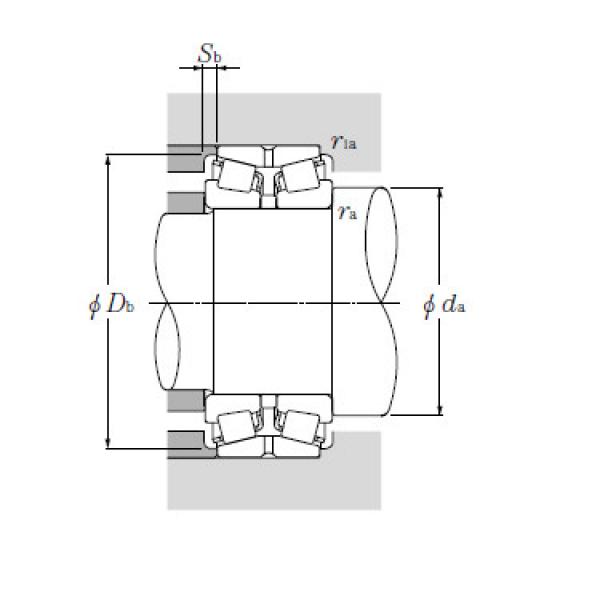 Bearing L281148/L281110DA+A #1 image