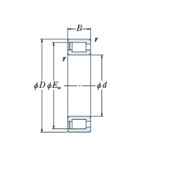 Bearing NCF3022V #1 image